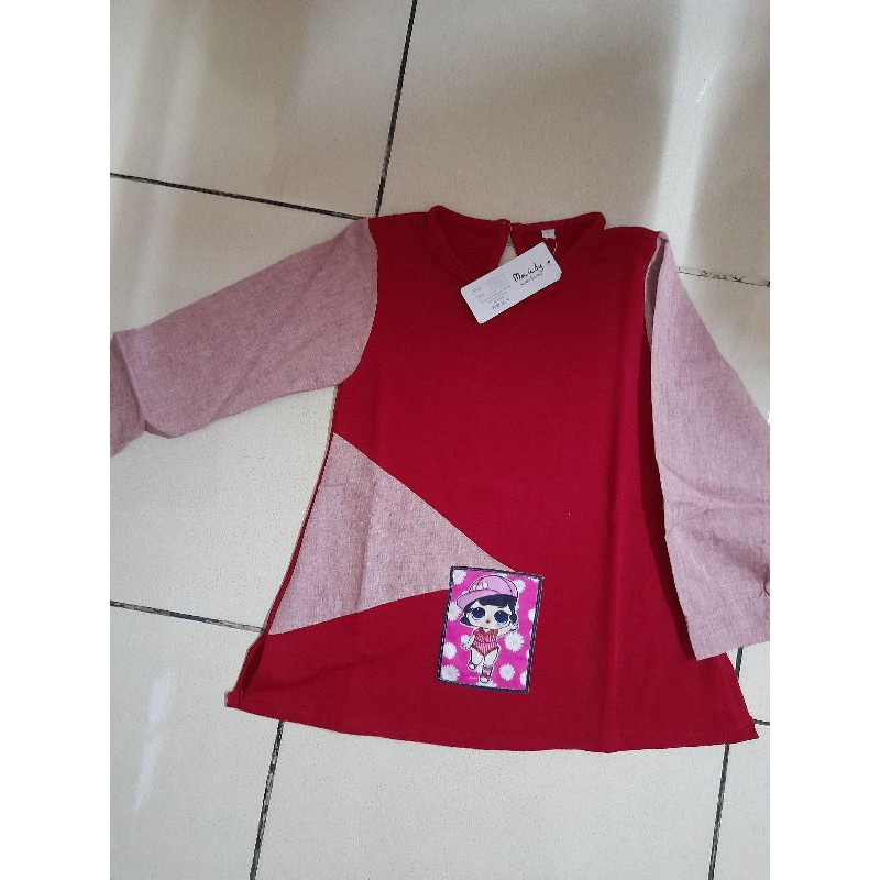 Tunik Anak Muslim/Tunik Murah/Baju Anak (2/3 Tahun)