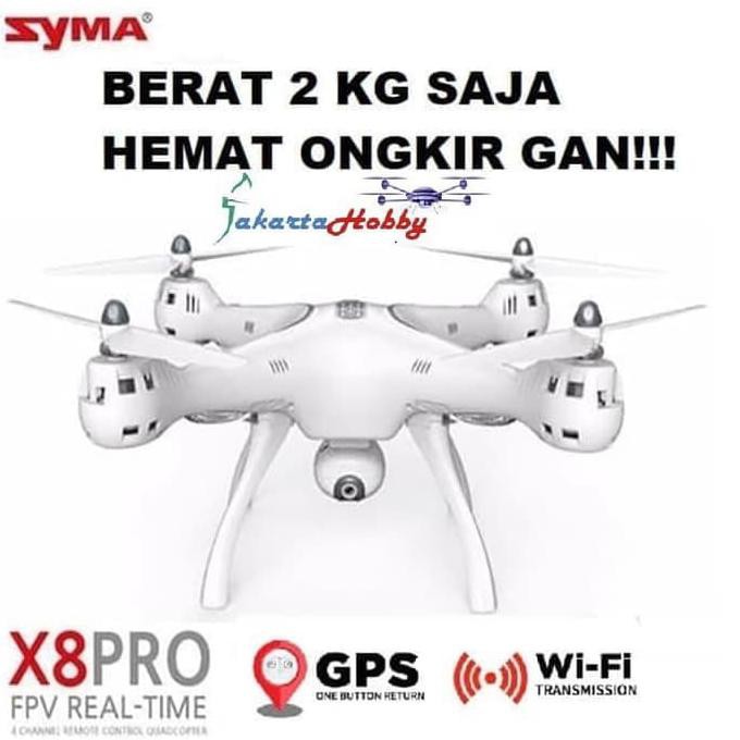 Baru Syma X8Pro X8 Pro Gps Wifi 720P Fpv Drone Return To Home