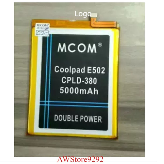 Mcom Battery Batre Baterai Double Power Mcom Coolpad SKY 3 E502 Max Lite R108 CPLD-380 CPLD380 CPLD 380