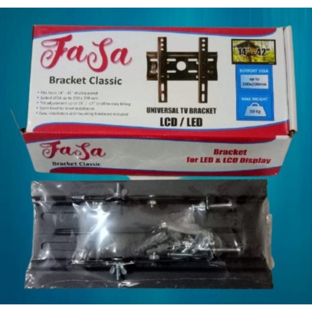 SHARP TERBARU BRACKET TV FASA 14''-42'' FOR TV & LCD DISPLAY
