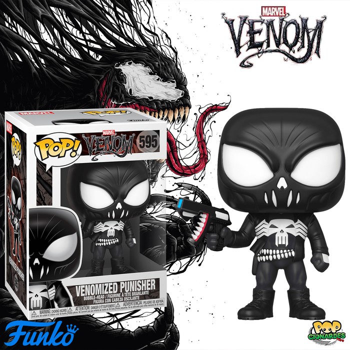 Funko POP Marvel - Spiderman Max Venom - Venomized Punisher