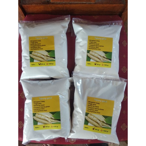 

Tepung garut irut HALUS 500 gram
