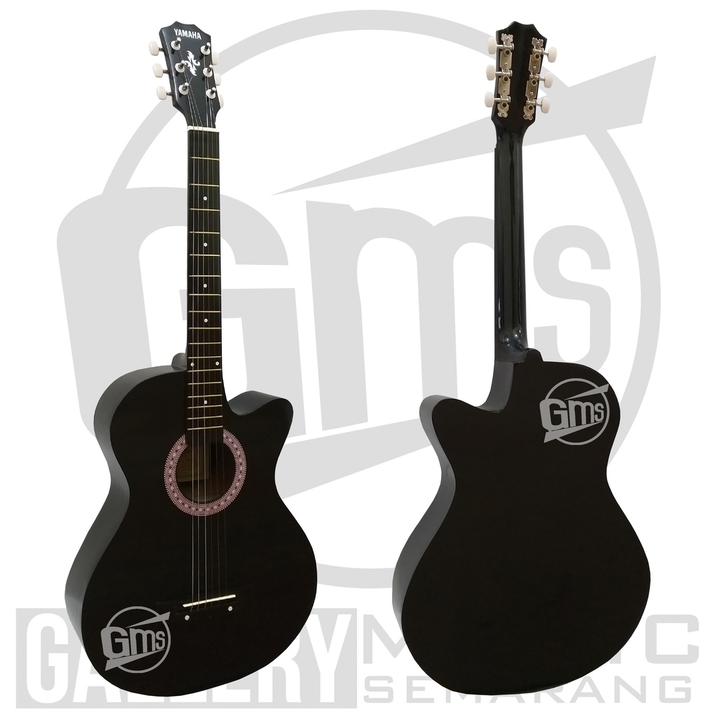 PROMO!!! Gitar Akustik Termurah Bonus Softcase Pick Senar Cadangan Packing Kayu &amp; Bubble Warp