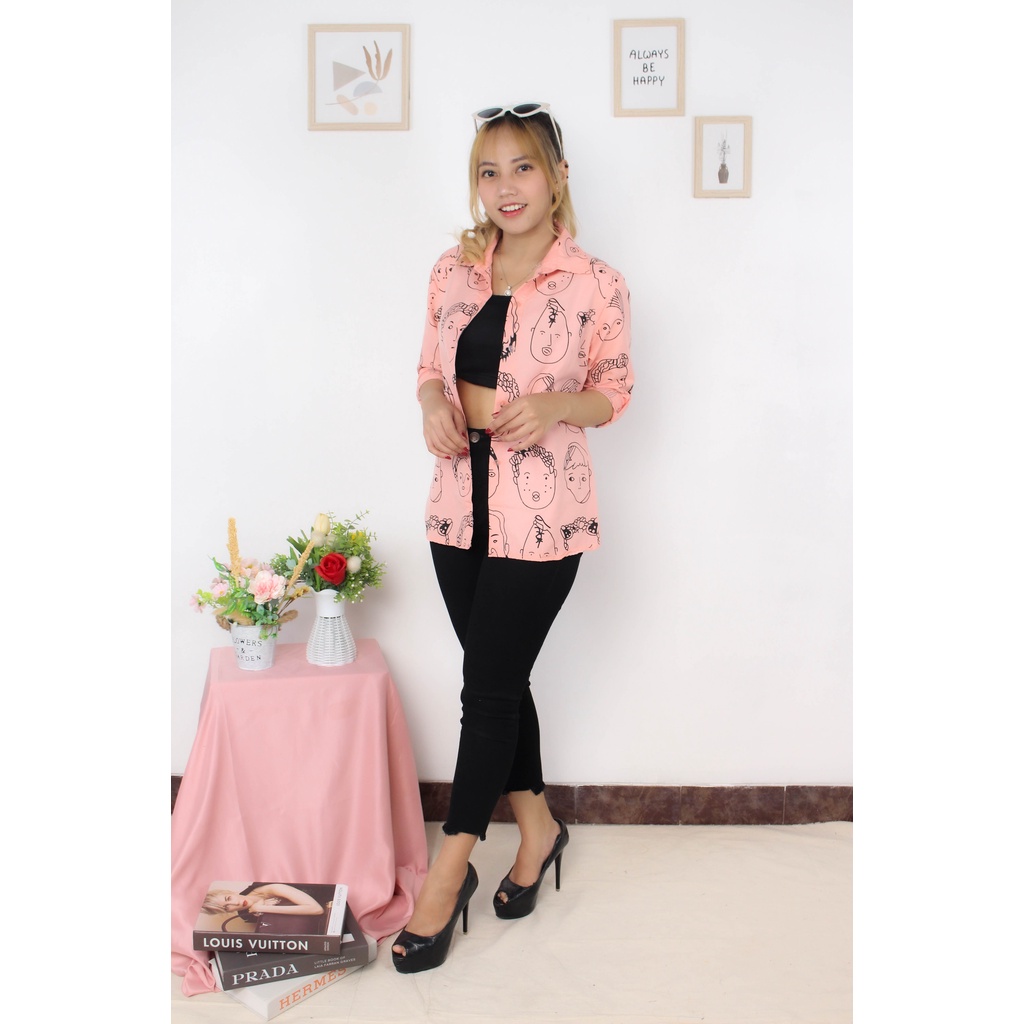 [12.12] RX FASHION - KEMEJA  JUSTINE  / KEM MIOMIO / KEM BAPAKE PDK / KEM FLAMINGO / NADIYA / KEM PATTERN