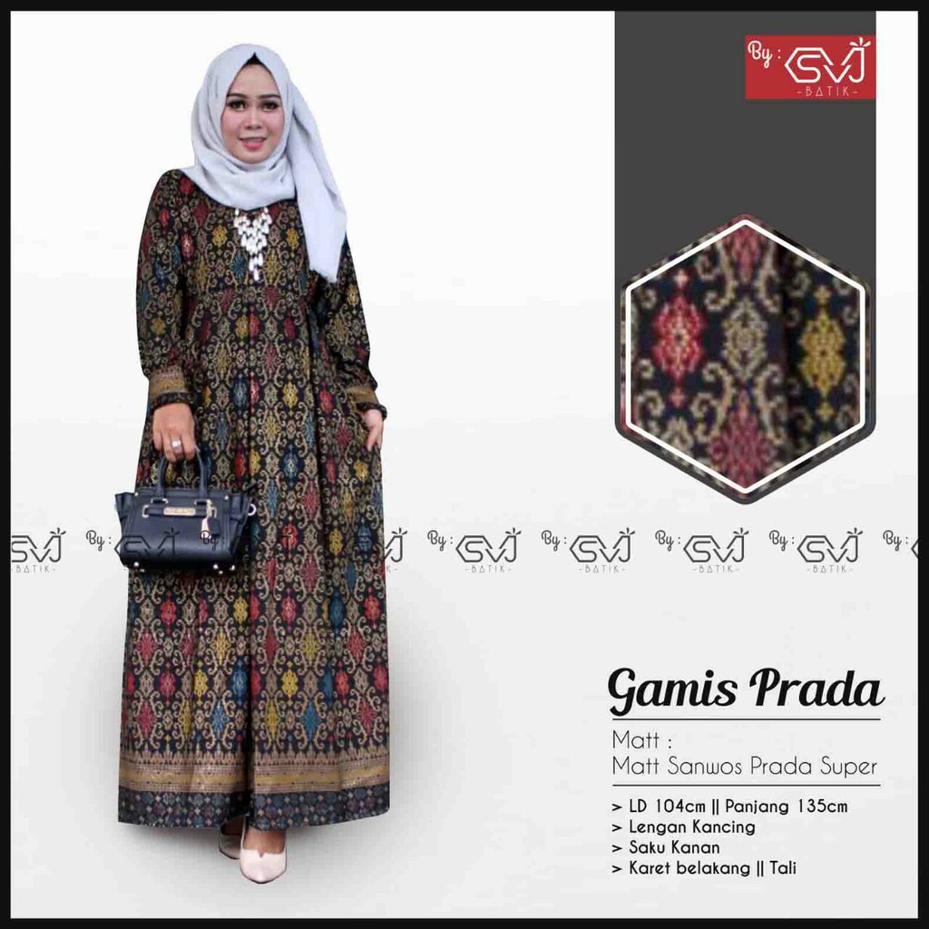 Gamis Batik Prada