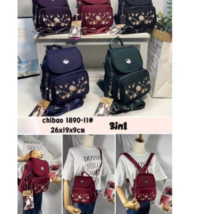 Harga Bersahabat.. Tas Ransel 3 fungsi ORI Chibao 1890-11