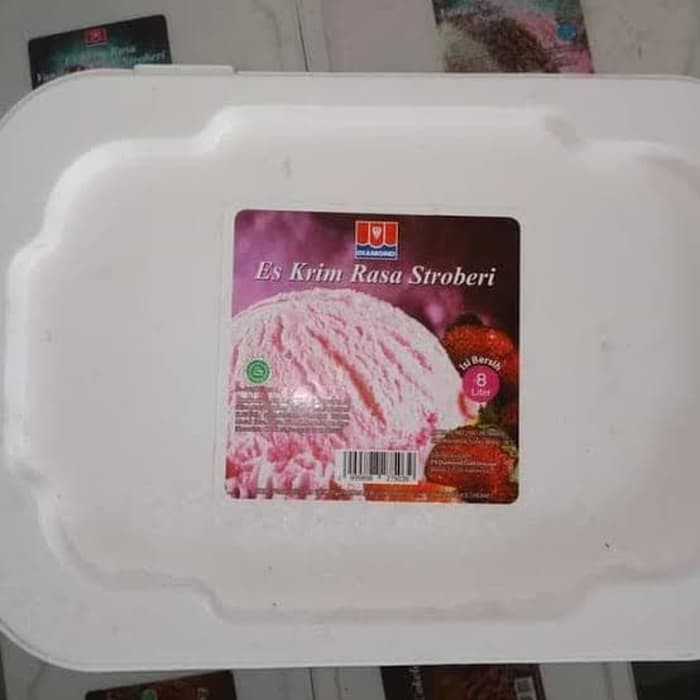 

Ice cream Strawberry 8L