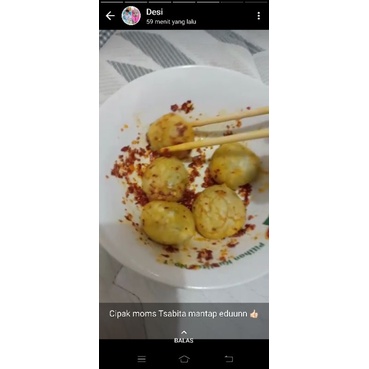 

cipak (aci dempak) isi ayam suir per 5pouch