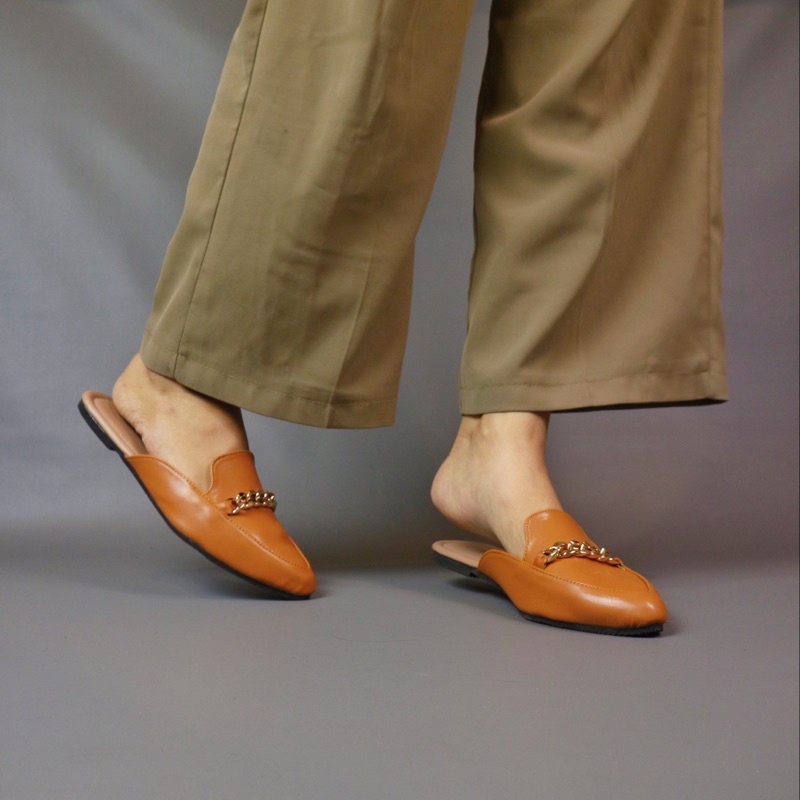 ZORA SEPATU MULES TERBARU WANITA KEKINIAN TERLARIS 2021 YARA FOOTWEAR PAPAKE-6