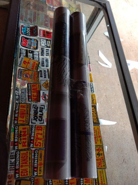 Wallpaper Dinding Paling Murah Ruangan Kamar Tidur Kotak Pohon Ungu Putih Terbagus Elegan Terlaris