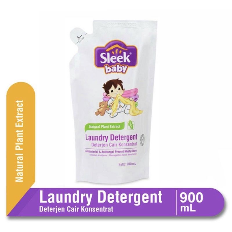 Sleek Baby Laundry Detergent 900ml Refill