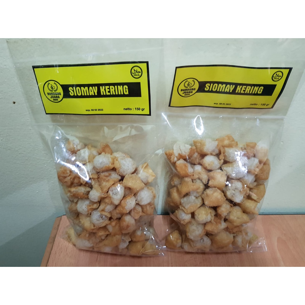 

Siomay Kering 150 Gram