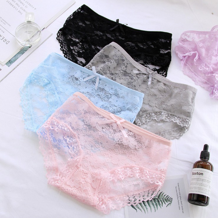 Women Panties Wanita One Piece / Celana Dalam Panty sexy cd import polos lace flower