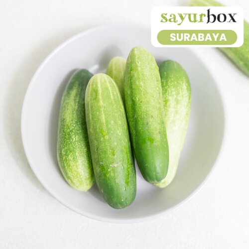 

Timun Baby Conventional 500 gram (Sayurbox) - SURABAYA