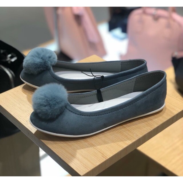 VINCCI VNC Flat shoes grey pom pom original