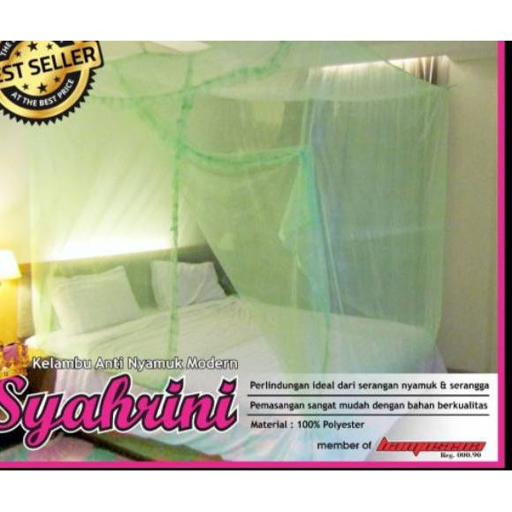 ✩ Kelambu gantung kotak polos warna / kelambu dewasa / kelambu murah / kelambu kotak / kelambu gantu