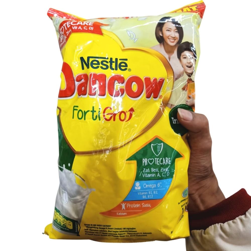 

Susu Dancow Fortigro 1kg Bubuk Formula Milk Instant / Coklat Protecare