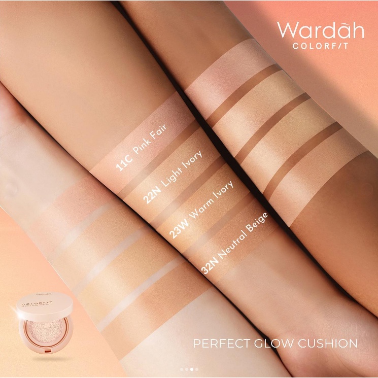 WARDAH COLORFIT PERFECT GLOW CUSHION SPF 33 PA++