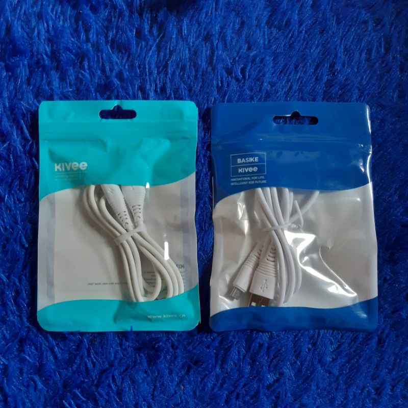 Kivee Kabel Data Charge Micro USB, Kabel Casan Original