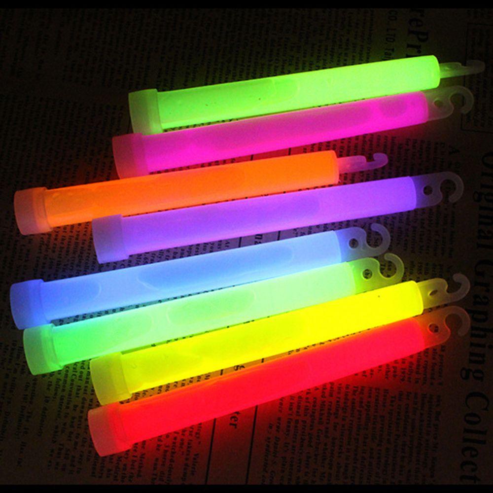 Lanfy Glow Sticks Anak Hadiah Warna-Warni Durasi 12jam Mainan Pesta Fluorescence Kimia Terang Glow Sticks Glow In The Dark Super Terang Camping Memancing Pencahayaan