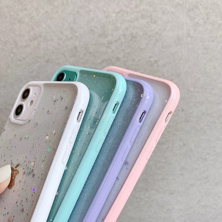 [TPC] Star Light Soft Case Glitter Iphone 6 6S 7 8 PLUS X XS MAX XR 11 PRO PROMAX 12 PRO PROMAX IP004