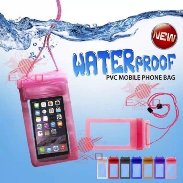 Waterproof Hp Sarung Pelindung Handphone Anti Air Perlengkapan Berenang