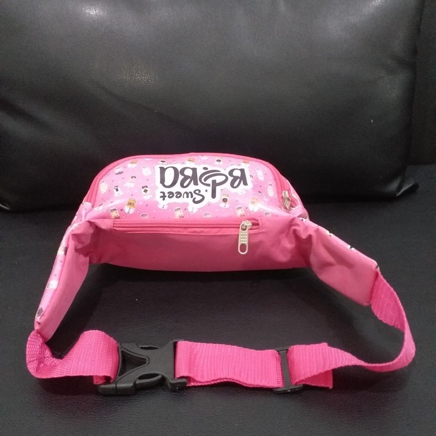 Tas Pinggang Anak Laki Laki dan Perempuan Cowok Cewek Karakter / Cowo Cewe Waist Bag Anak