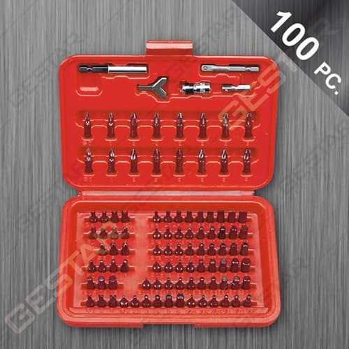 Set 100 Pcs  - GESTAR Screwdriver Bit Set 100 Pcs