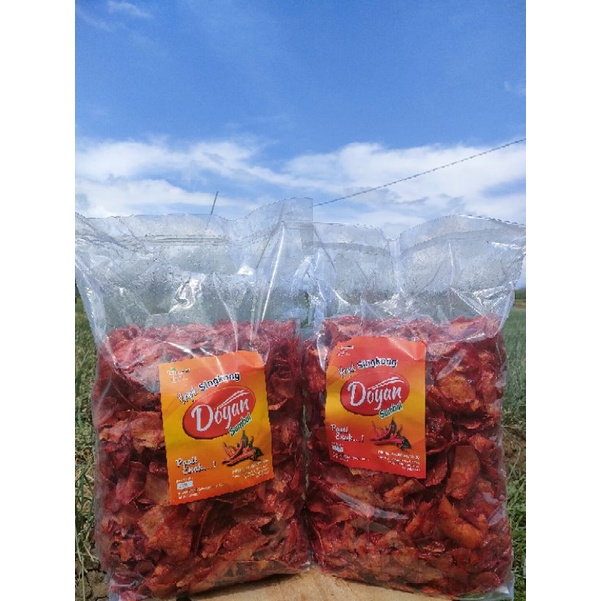 

Singkong Sambal Doyan kemasan 3kg