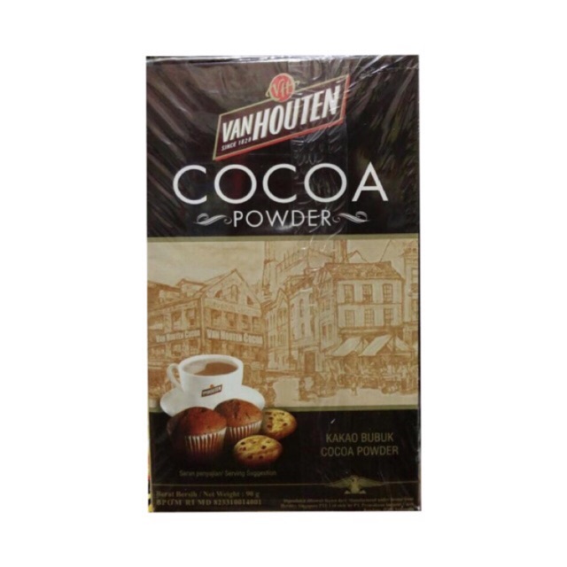 Cokelat Bubuk (Cocoa Chocolate Powder) Van Houten 90gr