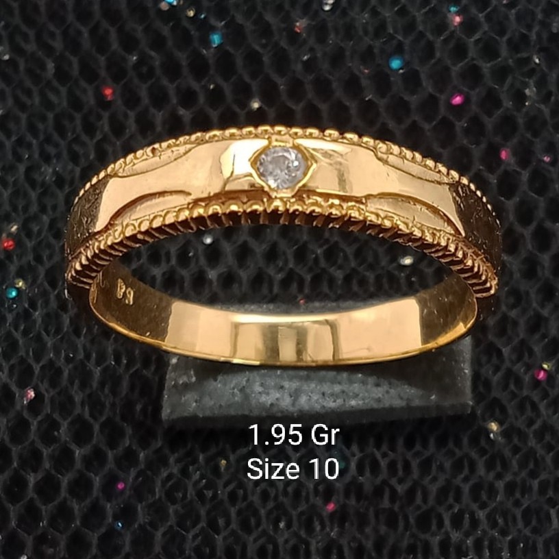 Cincin Emas 17 K - 1.95 Gr Kadar 750 - 2319