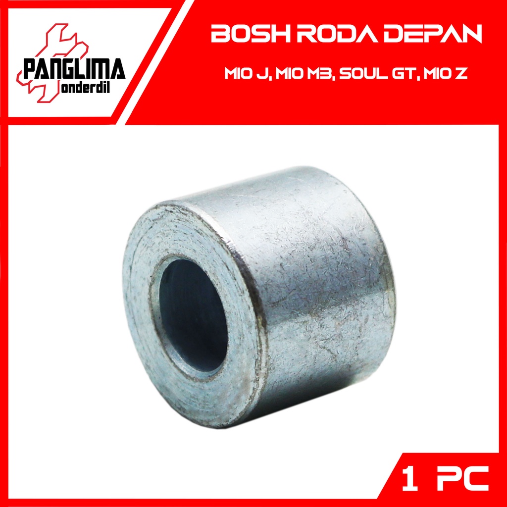 Bosh Roda Depan Mio J-M3-Soul-GT-Z Bos-Bushing-Bus Laher-Bearing-Laker Tengah-Dalam Tromol As Spacer