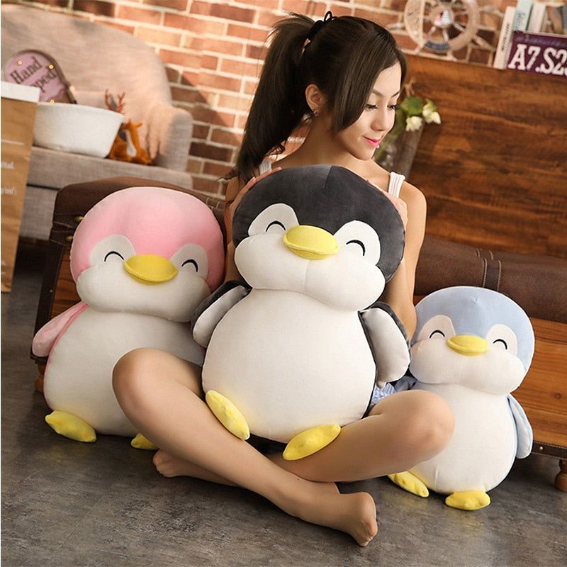 Boneka Pinguin Miniso Plush Toys Murah Lucu Imut Dan Gemesin Bahan Halus Dan Empuk