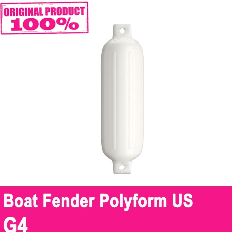 Jual Boat Fender Polyform US G4 White / Dapra Kapal Shopee Indonesia
