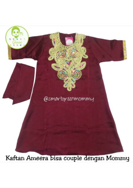 Ready AMEERA BABY KAFTAN BY RADHWA gamis anak