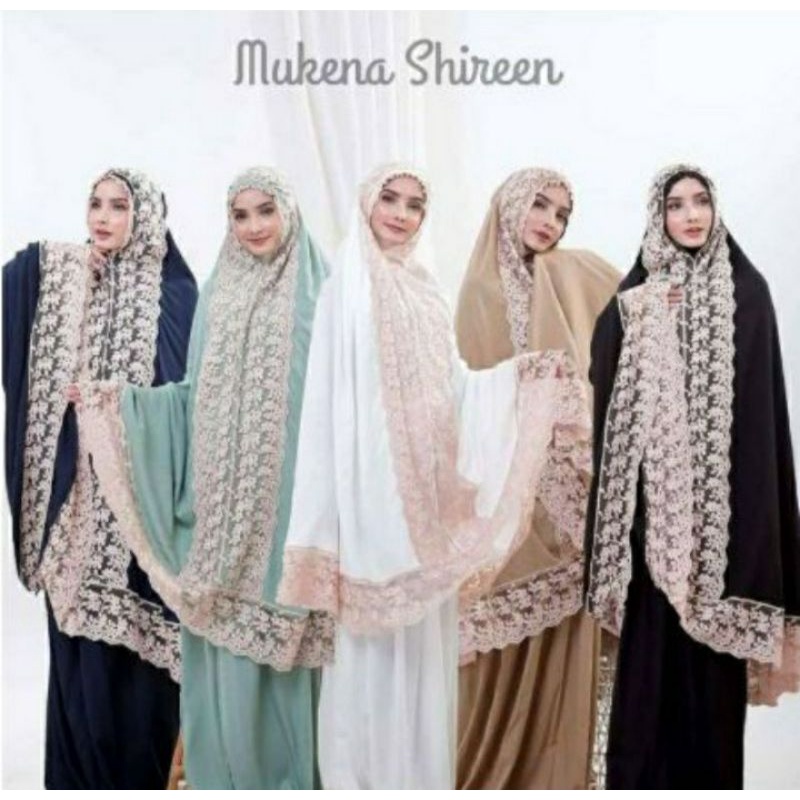 Mukena Dewasa Shireen Renda Mewah Micro Jumbo