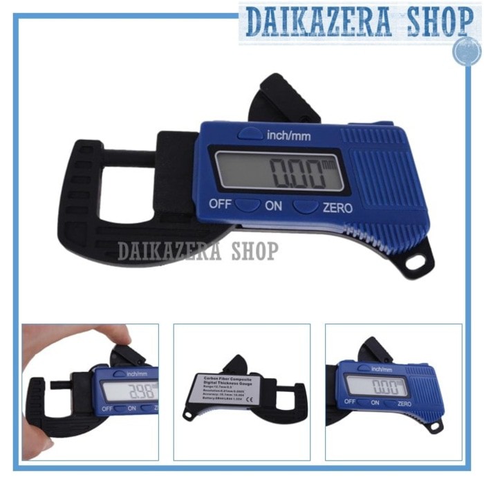 Micrometer Digital Mikrometer Ketebalan Thickness Caliper Micrometer Guage