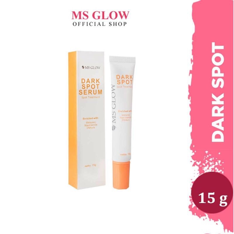 MS glow Dark Spot Serum Flek &amp; Noda Hitam Original MSGlow Darkspot Terbaru Termurah