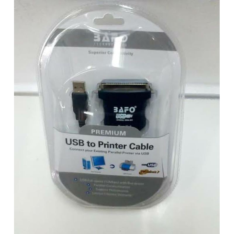 KABEL PRINTER BAFO USB TO LPT / PARALLEL