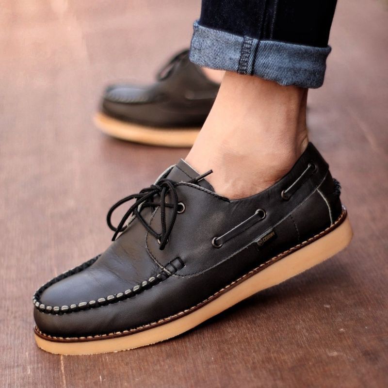 sepatu pria cevany zapato leather original