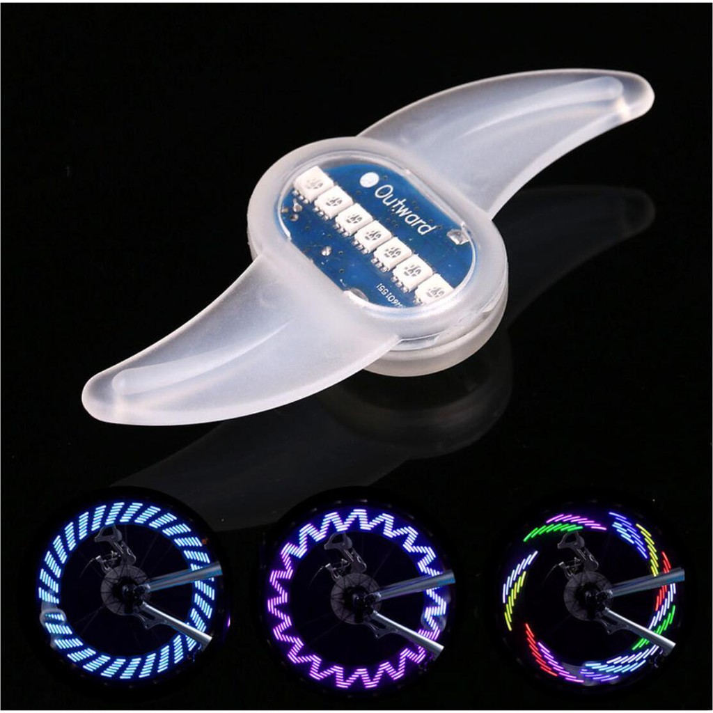 HARGA 4 PCS/TUTUP PENTIL LED LAMPU BAN RODA MOBIL MOTOR SEPEDA/LED TUTUP PENTIL/LAMPU LED SEPEDA/-3