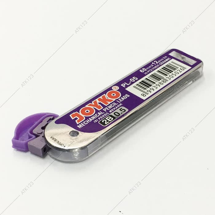 

Dijual Isi Pensil Mekanik 2B Joyko PL 05 0 5 mm Limited