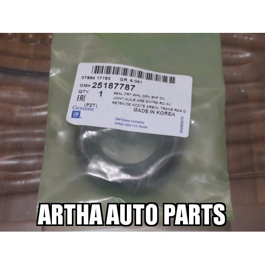 Seal As Roda CV joint Transmisi Dalam Chevrolet Aveo Kalos Lova Optra Estate Manual