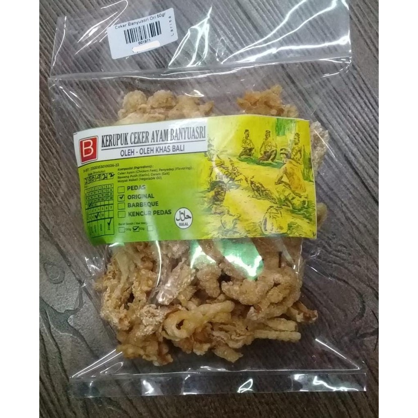 

Keripik Ceker Banyuasri Original 100gr