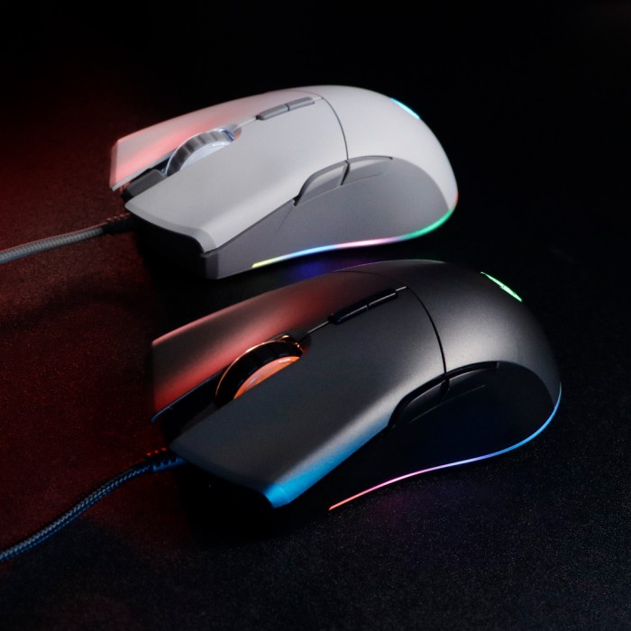 Mouse Gaming Xierra X15 Rexus Macro with RGB LED Light