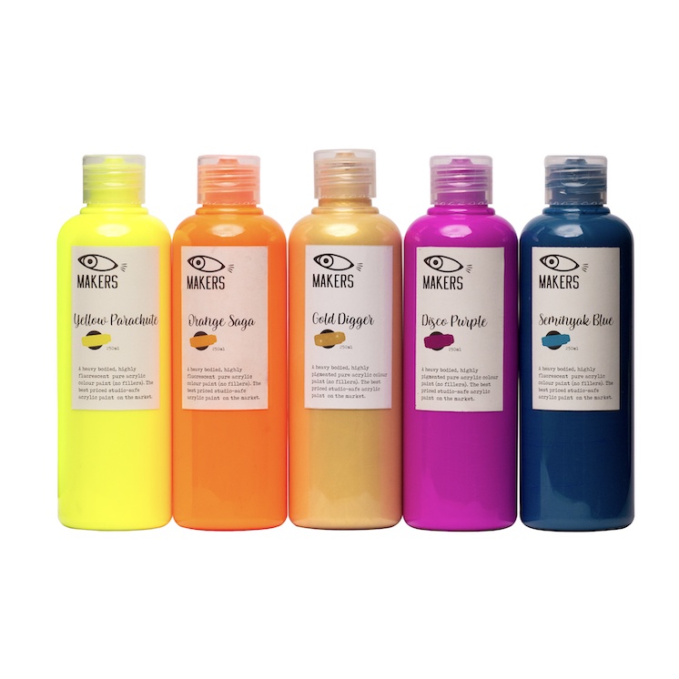 

Acrylic Neon Series Set of 5 by MAKERS