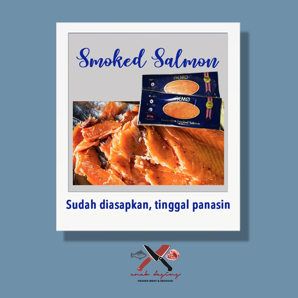 Smoked Salmon Fillet Norwegian - Precooked / Salmon Smoked