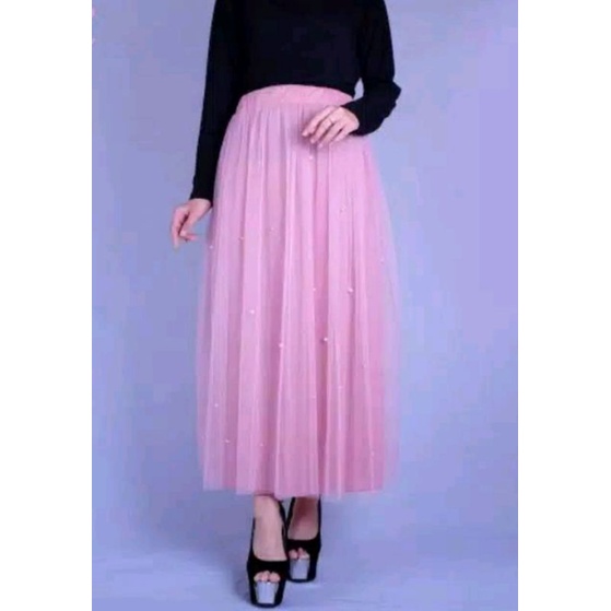 Rok Tutu Mutiara Dewasa / Rok Tutu Mute Panjang / Bisa Bayar Di Tempat (COD)