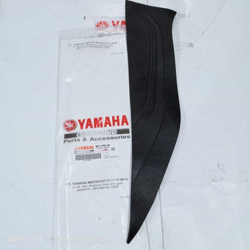 karpet aerox 155 old kiri karet pijakan kaki aerox 155 kiri