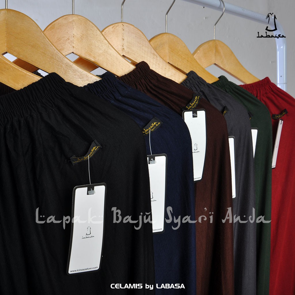 Celamis Labasa | Celana Dalam Gamis Tebal Aladin Karet Kerut | Size Standard &amp; Jumbo Premium Quality